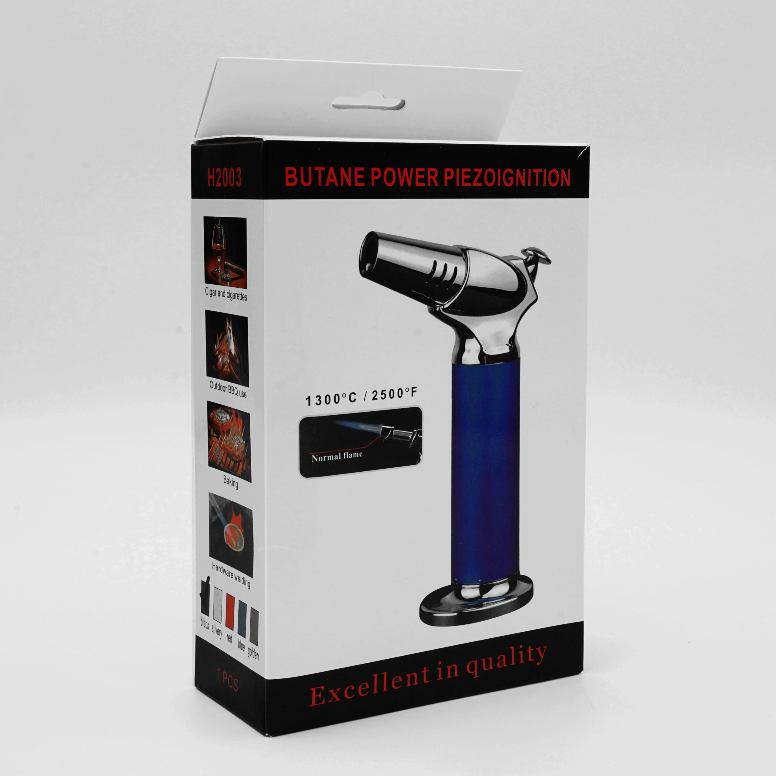 Lighter Fire Torch - Silver Flame